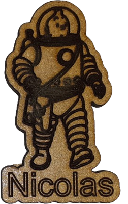 Magnet - Tintin personnalisable